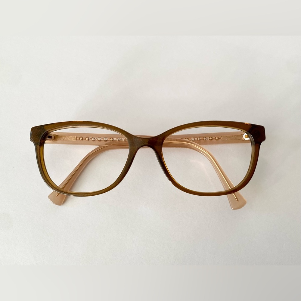COACH glasses frames Brown with case (HC 6072)